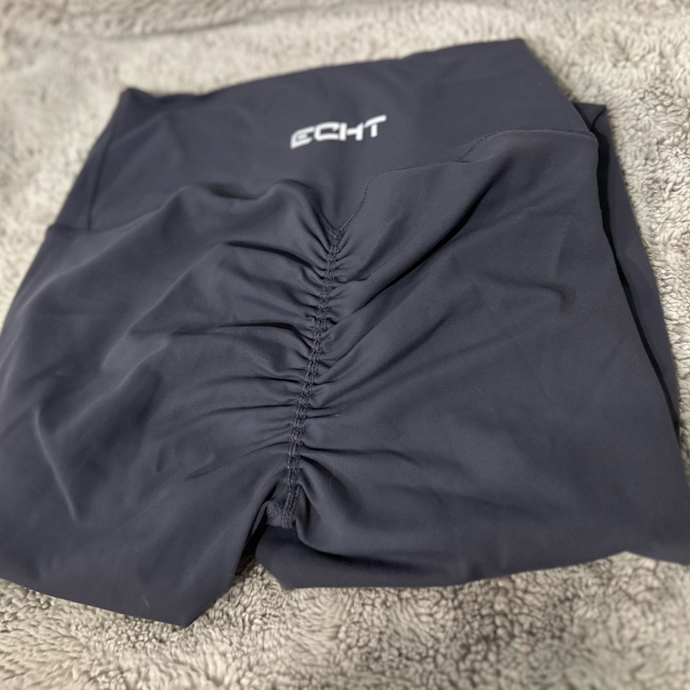 ECHT Force Scrunch Leggings (Dark Dusty Blue) 7/8 Length Size M